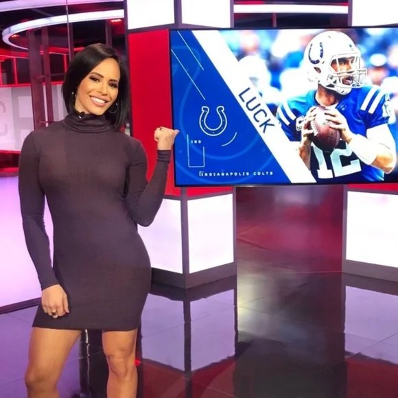 New Revolve Enza Costa rib knit turtleneck long sleeve bodycon mini dress